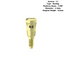 Healing Abutment Compatible with MIS C1 Implants