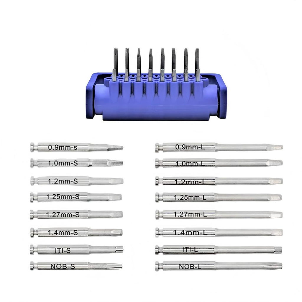 Universal Dental Implant Machine Screwdriver Set-16 pieces