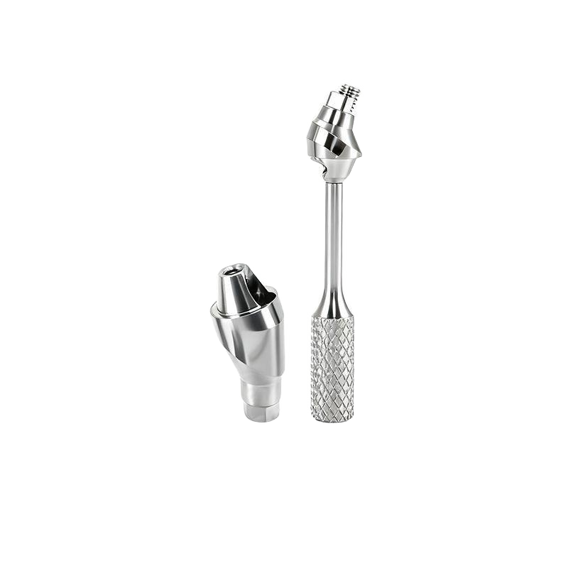 BB® compatible Ø5.0 mm multi angled abutment in 17° and 30° options