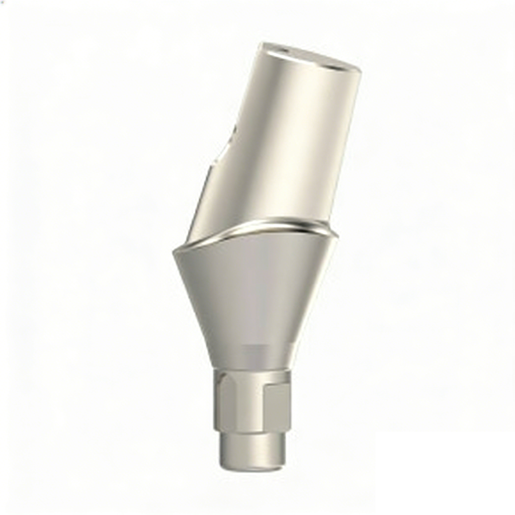 Angled Abutment Compatible with Straumann