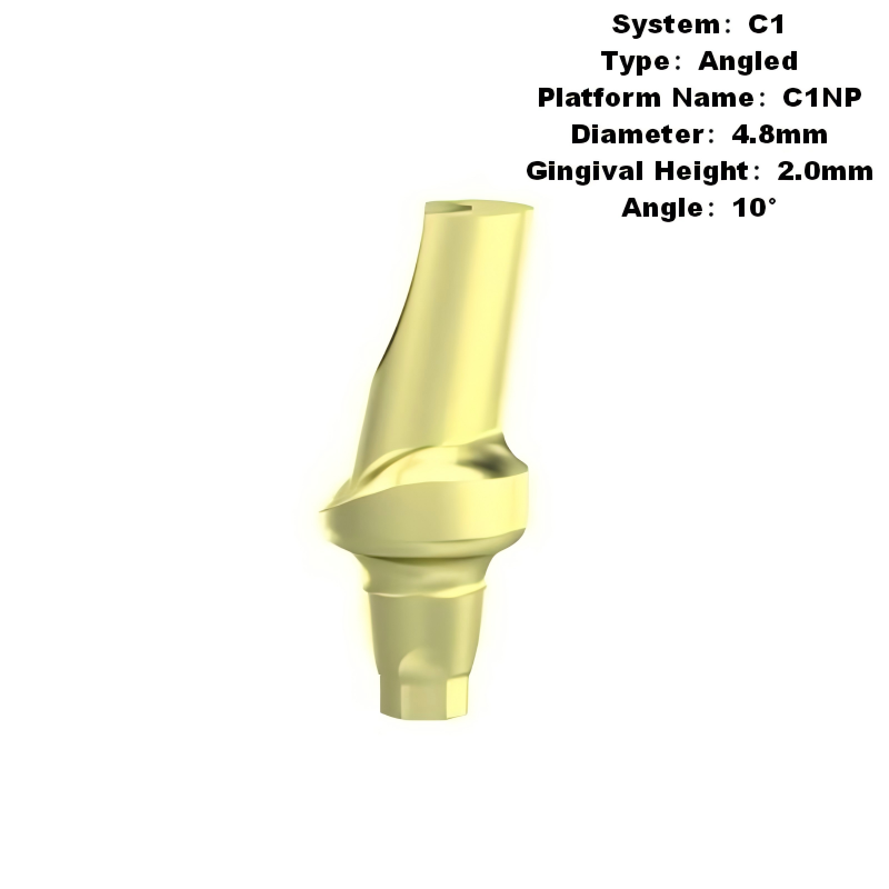 Angled Abutment Compatible with MIS C1 Implants Secondary image