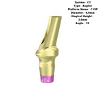 Angled Abutment Compatible with MIS C1 Implants