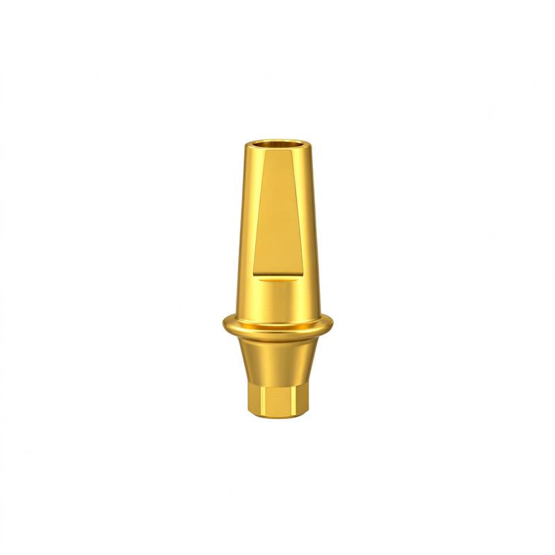 Straight Abutment Compatible with Biomet 3i® Certain, Wide Hex / Ø5.1 mm / GH1.0 mm