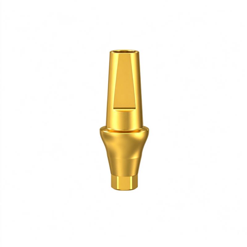 Straight Abutment Compatible with Biomet 3i® Certain, Wide Hex / Ø5.1 mm / GH3.0 mm