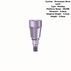 RB/WB BLX Healing Abutment Compatible with Straumann® Implants