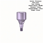 RB/WB BLX Healing Abutment Compatible with Straumann® Implants