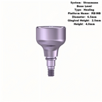 RB/WB BLX Healing Abutment Compatible with Straumann® Implants