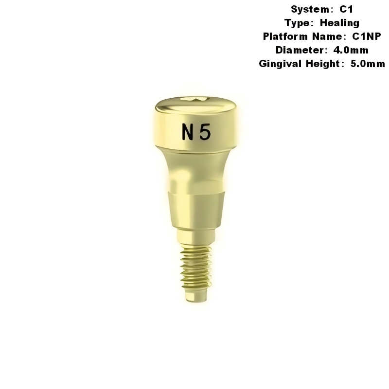 Healing Abutment Compatible with MIS C1 Implants