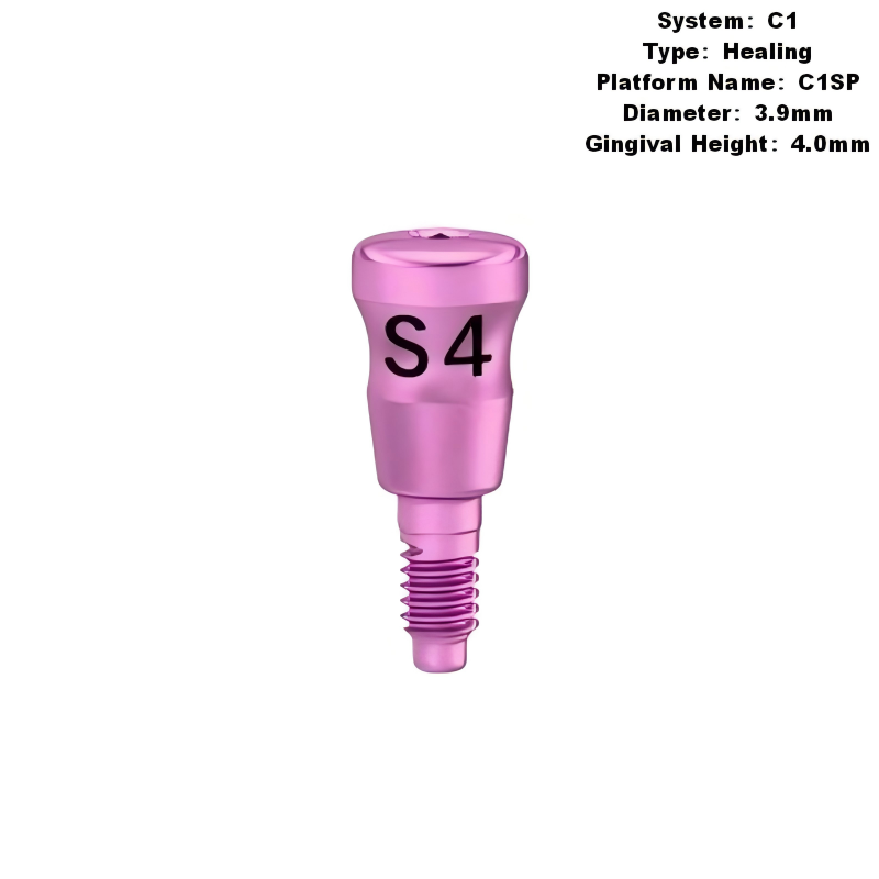Healing Abutment Compatible with MIS C1 Implants