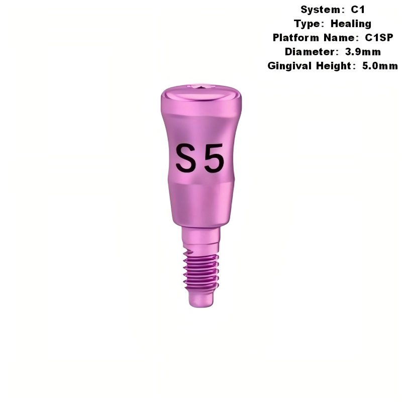 Healing Abutment Compatible with MIS C1 Implants