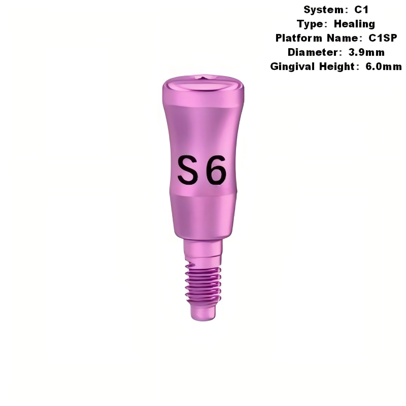 Healing Abutment Compatible with MIS C1 Implants