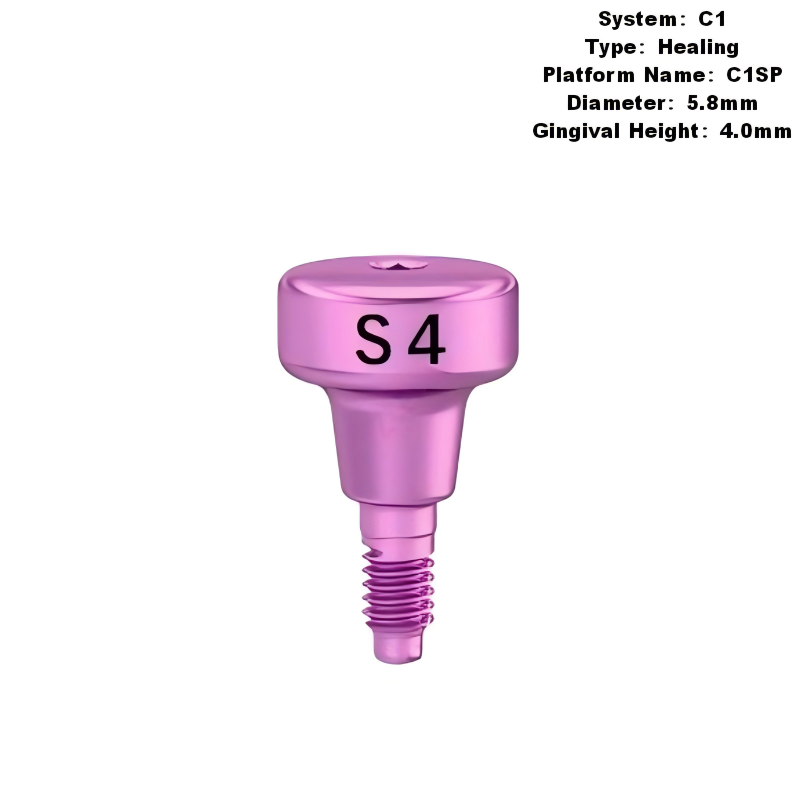 Healing Abutment Compatible with MIS C1 Implants