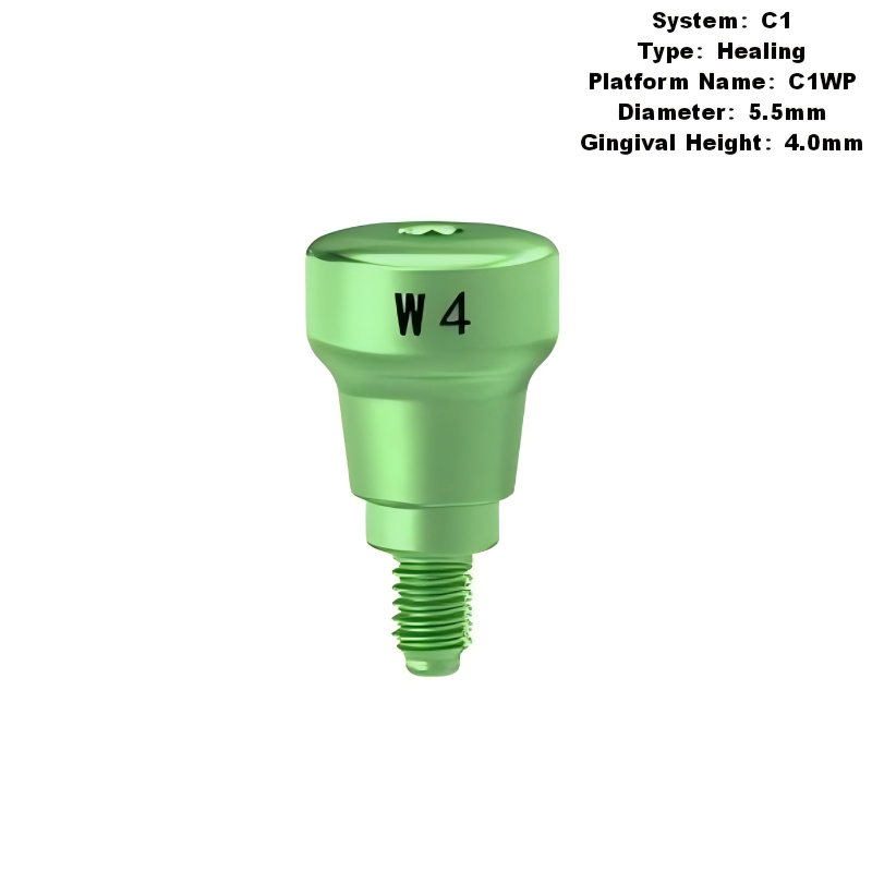 Healing Abutment Compatible with MIS C1 Implants