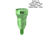 Healing Abutment Compatible with MIS C1 Implants