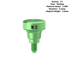 Healing Abutment Compatible with MIS C1 Implants