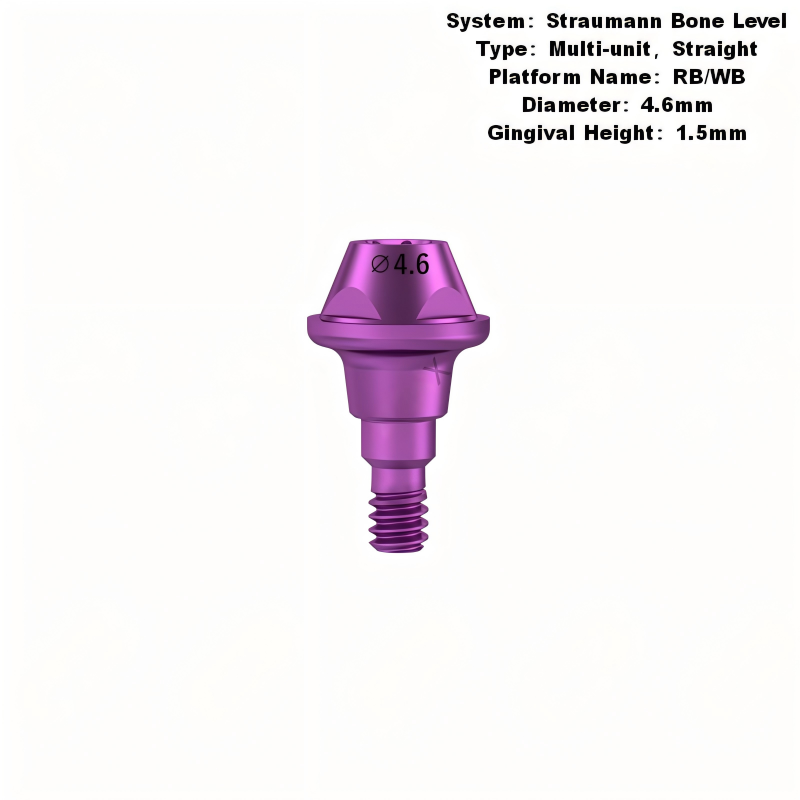 Straumann® BLX RB/WB Implants Multi Straight Abutment Compatible Main image