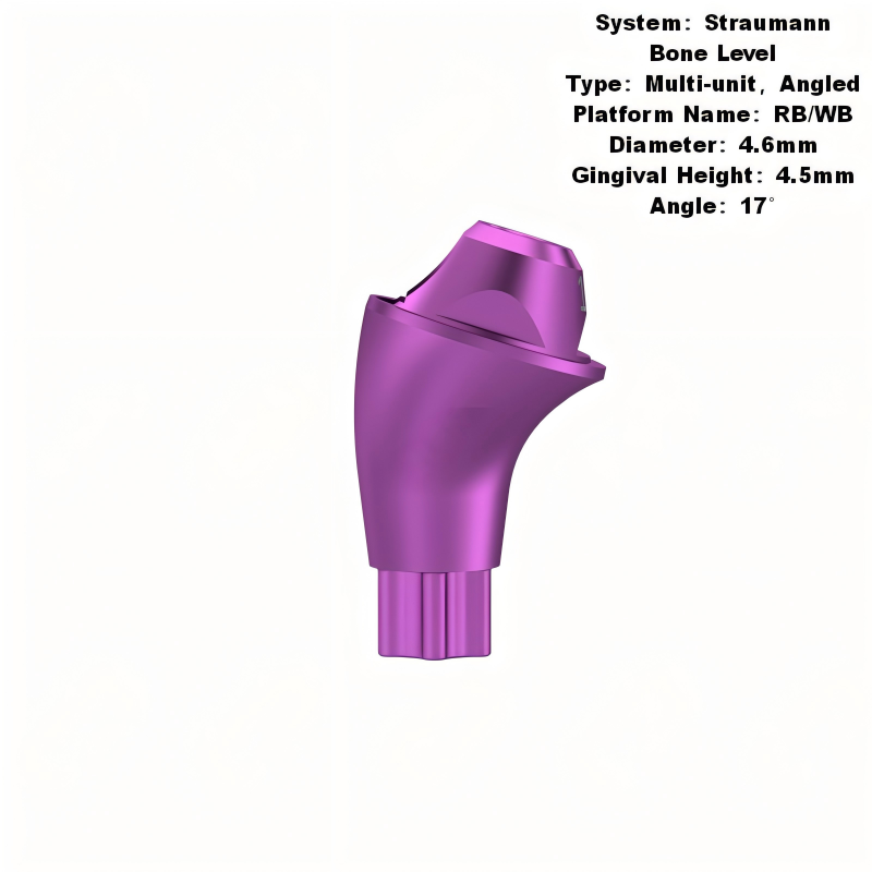 BLX RB/WB Multi Straight Abutment Compatible with Straumann® Implants Secondary image