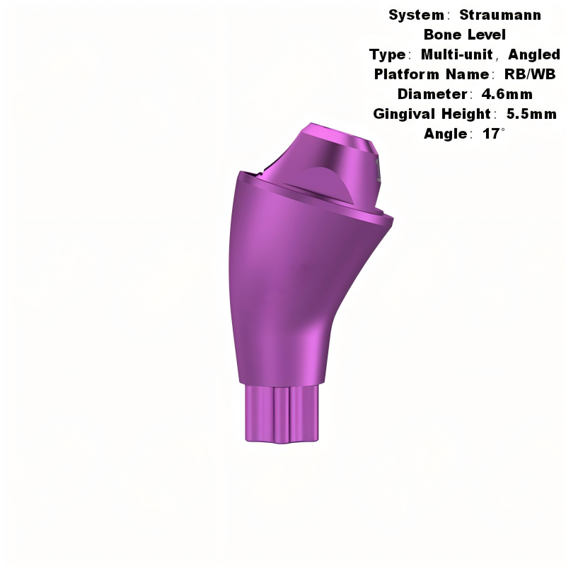 BLX RB/WB Multi Straight Abutment Compatible with Straumann® Implants