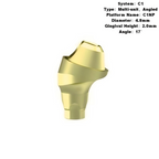 Multi Angled Abutment Compatible with MIS C1 Implants