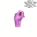 Multi Angled Abutment Compatible with MIS C1 Implants