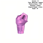 Multi Angled Abutment Compatible with MIS C1 Implants