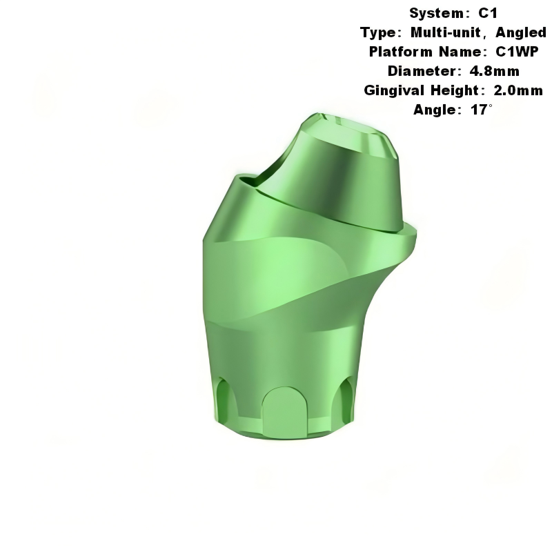 Multi Angled Abutment Compatible with MIS C1 Implants Secondary image