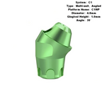 Multi Angled Abutment Compatible with MIS C1 Implants
