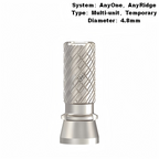 MegaGen AnyRidge compatible multi temporary abutment, S-Type