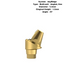 Multi Angled Abutment Compatible with MegaGen AnyRidge