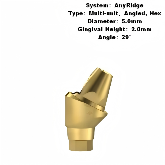 Multi Angled Abutment Compatible with MegaGen AnyRidge