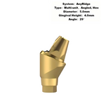 Multi Angled Abutment Compatible with MegaGen AnyRidge