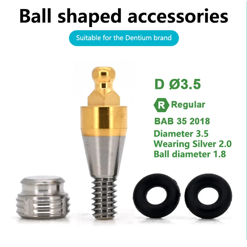 Ball Abutment Compatible with Osstem