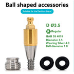 Ball Abutment Compatible with Osstem