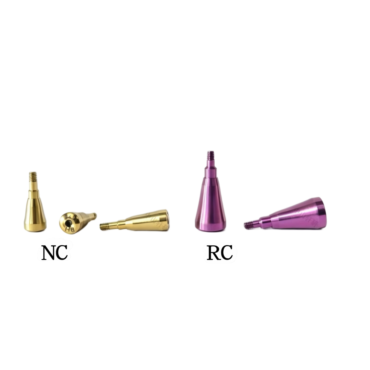 Healing Abutment compatible with MegaGen® Blue Diamond RC/NC, RC and NC size range Main image