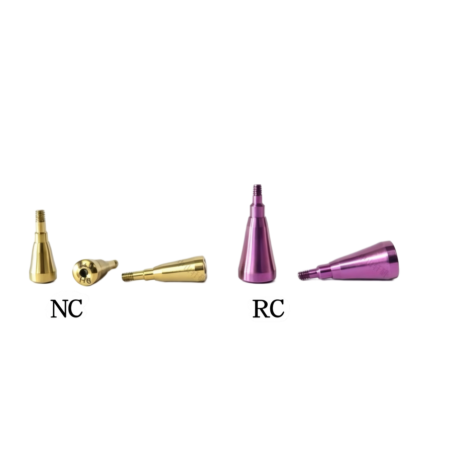Healing Abutment compatible with MegaGen® Blue Diamond RC/NC, RC and NC size range