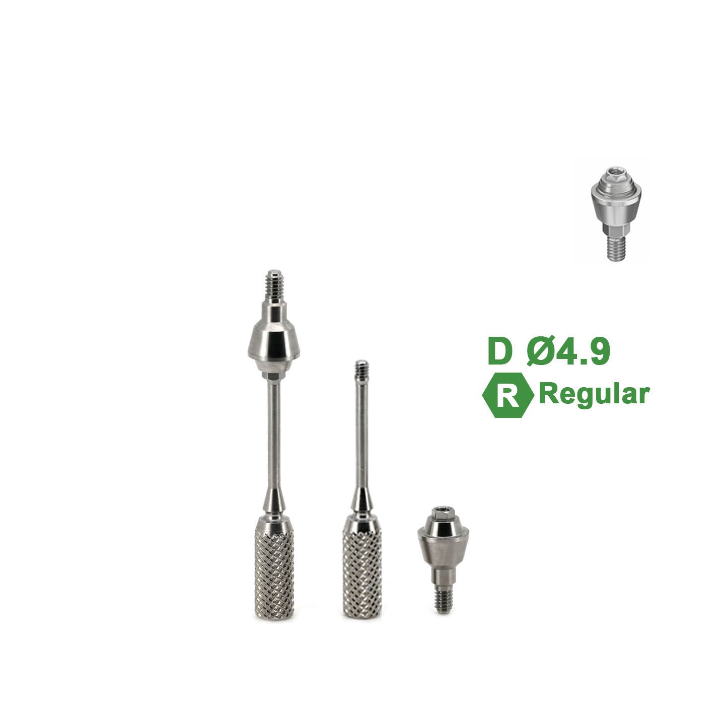 Multi Straight Abutment Compatible with Cortex Implants