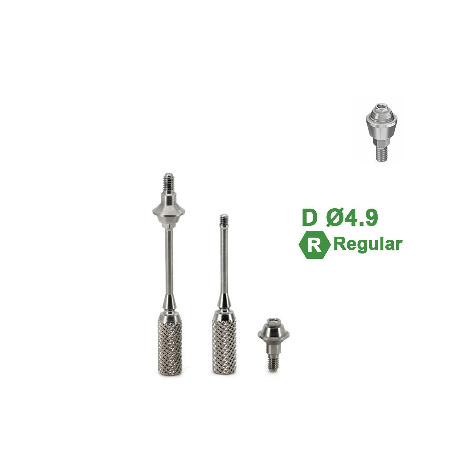 Multi Straight Abutment Compatible with Cortex Implants