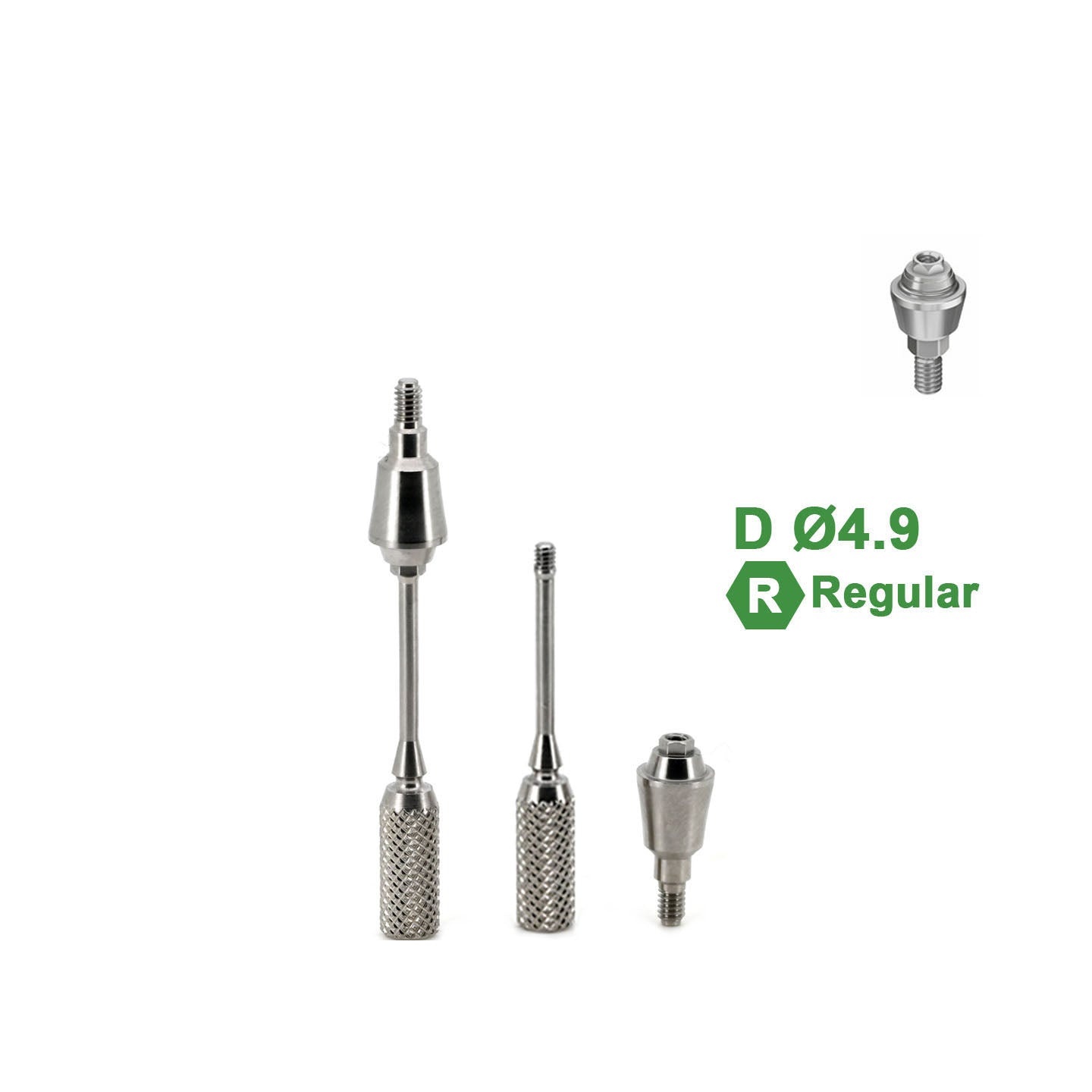 Multi Straight Abutment Compatible with Cortex Implants