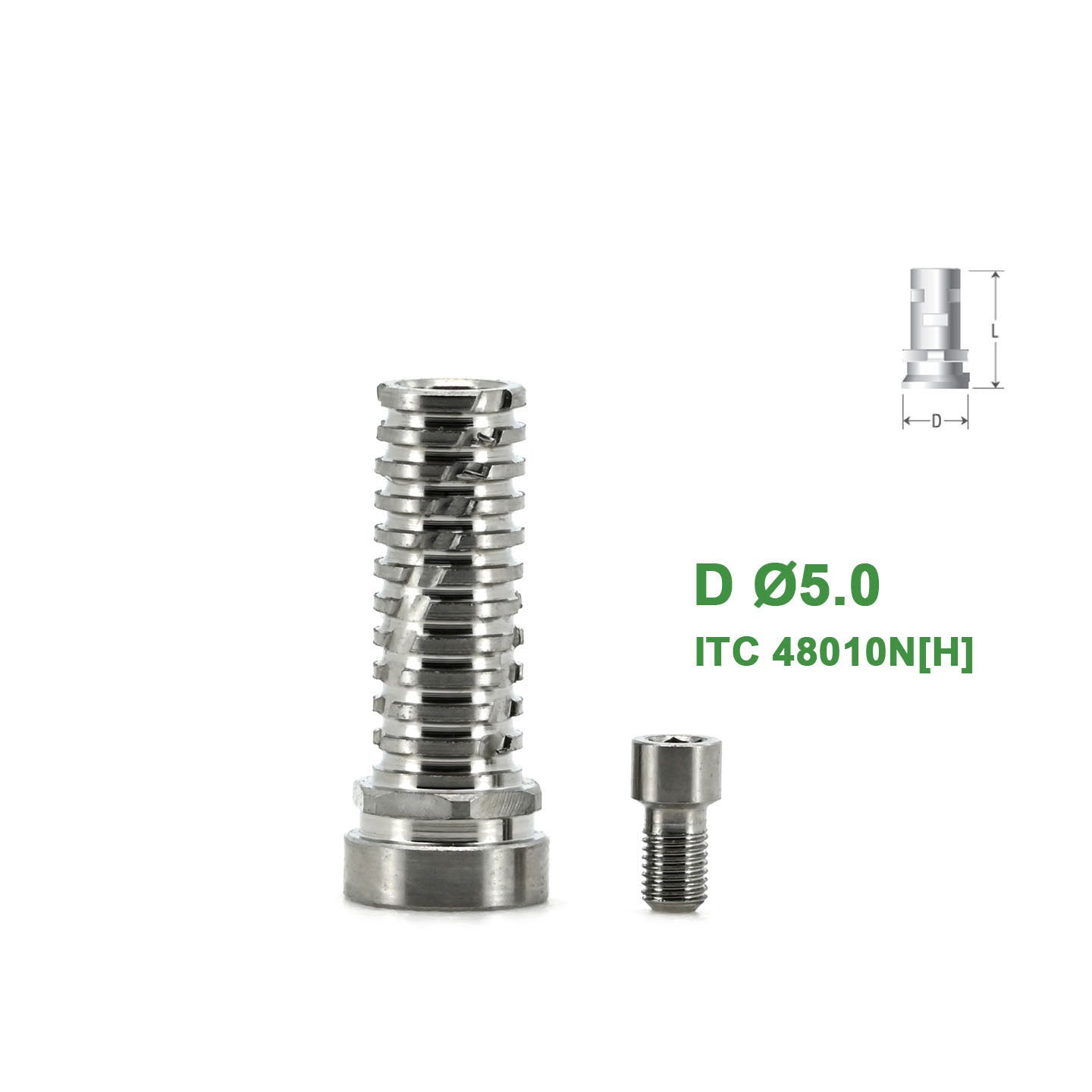 Multi Temporary Abutment Compatible with DIO Implants