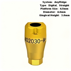 Scan Body for Single Implant Compatible with MegaGen AnyRidge