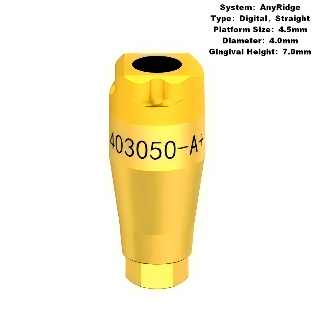 Scan Body for Single Implant Compatible with MegaGen AnyRidge