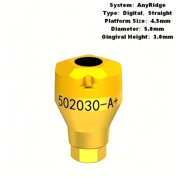 Scan Body for Single Implant Compatible with MegaGen AnyRidge