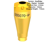Scan Body for Single Implant Compatible with MegaGen AnyRidge