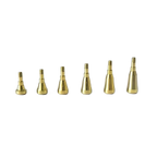 Titanium Grade 5 healing abutment compatible with MegaGen® Blue Diamond RC/NC