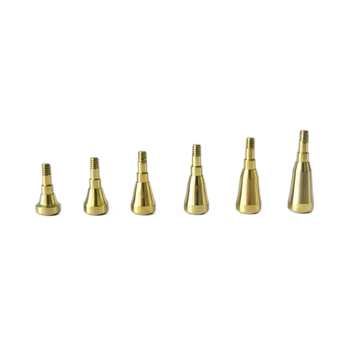Titanium Grade 5 healing abutment compatible with MegaGen® Blue Diamond RC/NC