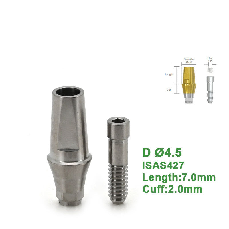 Straight Abutment Compatible with Neobiotech Implants