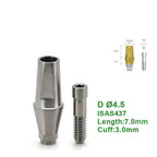 Straight Abutment Compatible with Neobiotech Implants