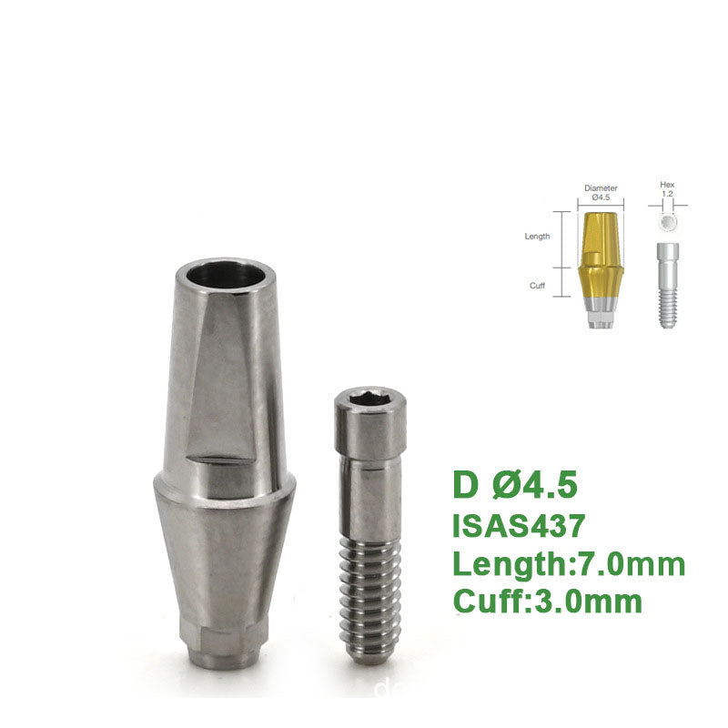 Straight Abutment Compatible with Neobiotech Implants
