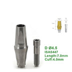 Straight Abutment Compatible with Neobiotech Implants