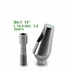 Angled Abutment Compatible with ADIN OS Implants